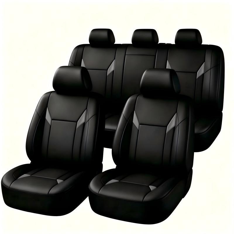 Universal Fit PU Leather Car S - Leather Car Seat Covers Full Set Universal ulasan dan harga