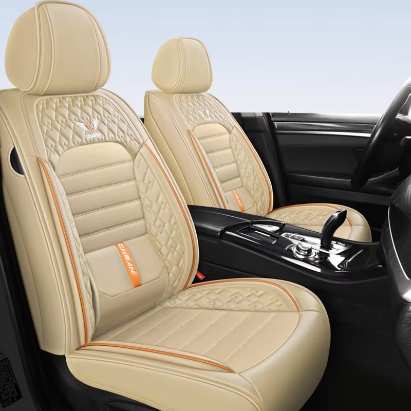 Luxury PU Leather Car Seat Cov - Leather Car Seat Covers Full Set Universal ulasan dan harga
