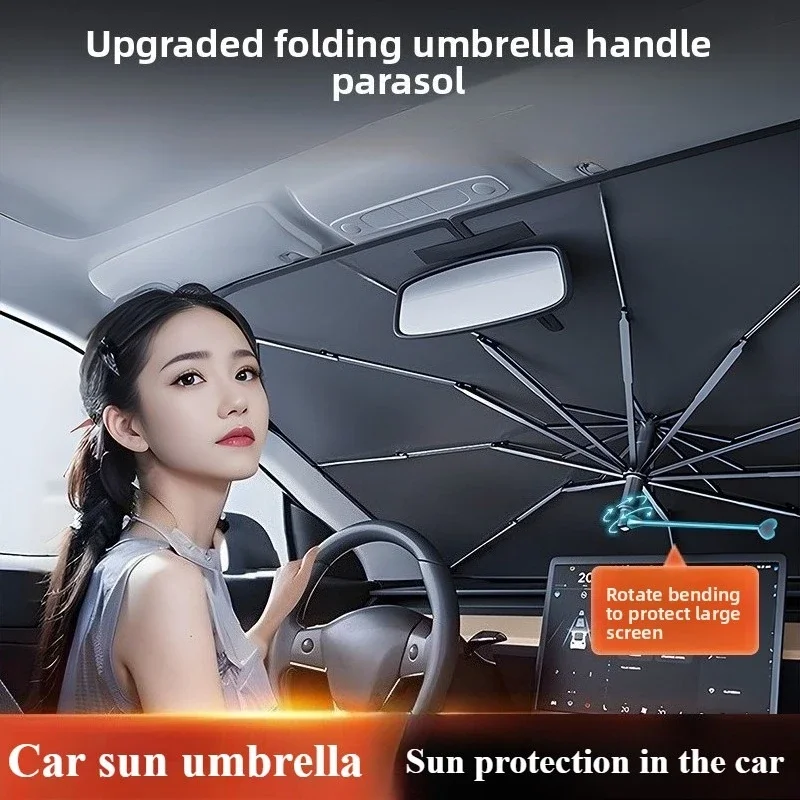 Car Sunshade Windshield Umbrel - Car Sunshade Windshield Umbrella Foldable ulasan dan harga