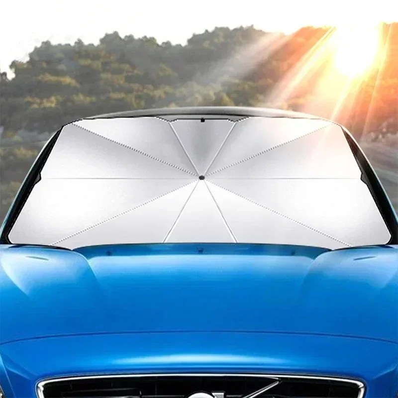 Car Sunshade Windshield Umbrel - Car Sunshade Windshield Umbrella Foldable ulasan dan harga