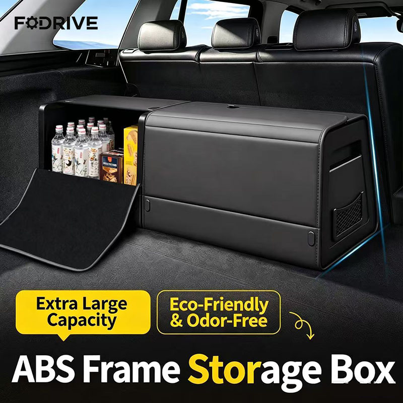 Car Trunk Organizer Box Nappa  - Car Trunk Organizer Foldable Storage Box ulasan dan harga