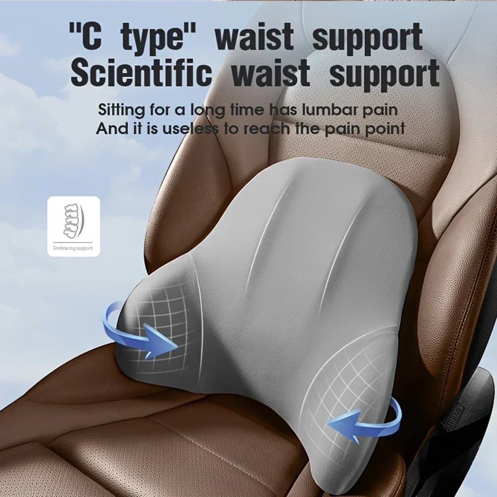 New Memory Foam Car Neck Pillo - Memory Foam Car Neck Pillow Lumbar Support ulasan dan harga