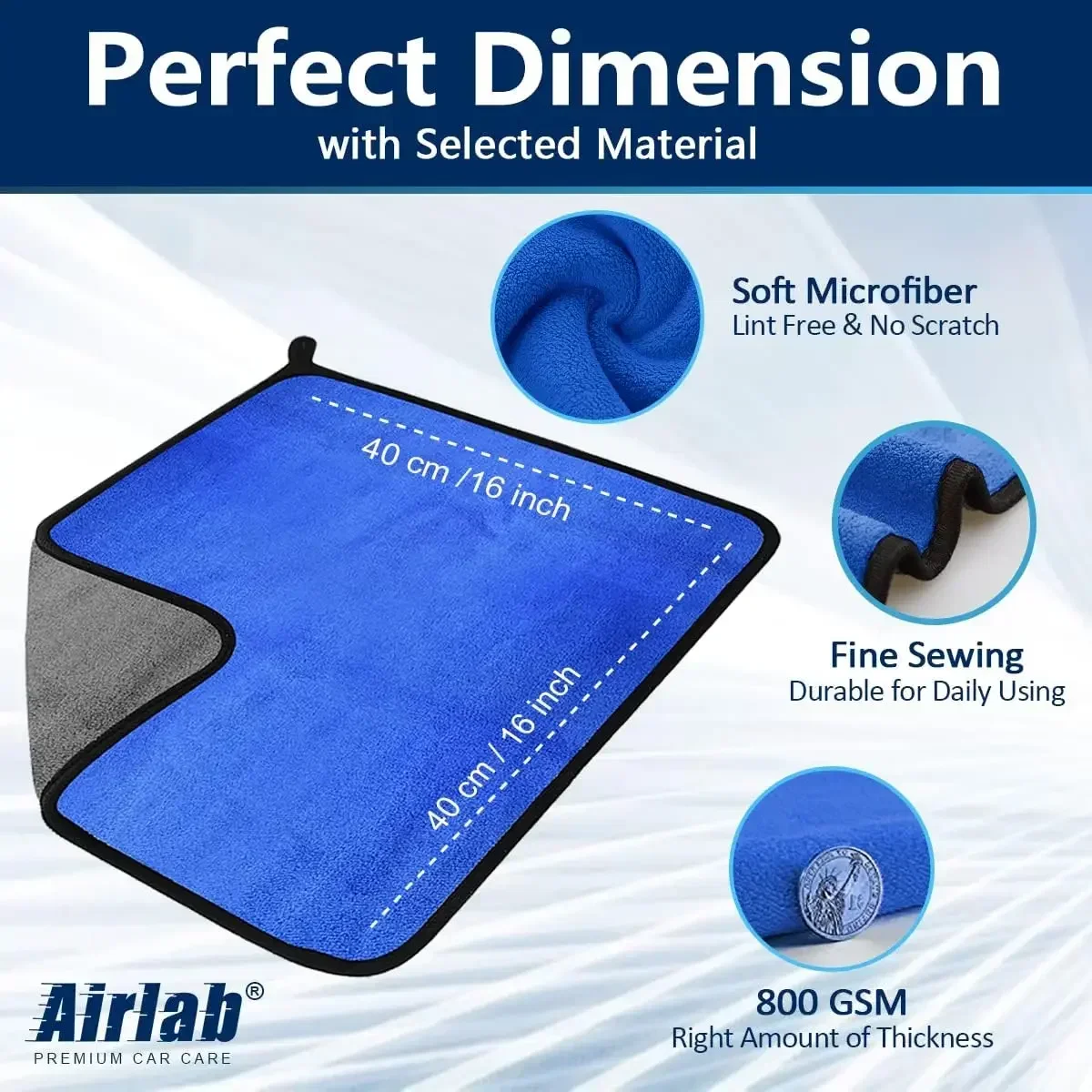 Microfiber Cleaning Towel Extr - Microfiber Car Drying Towel Super Absorbent ulasan dan harga