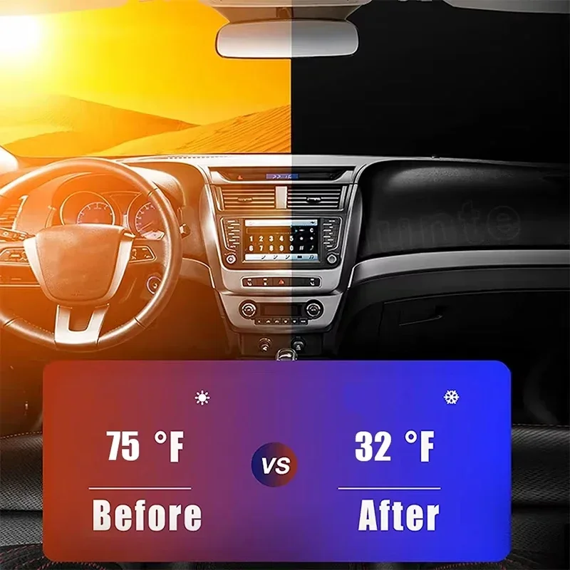 Car Windshield Sun Shade Cover - Car Sunshade Windshield Umbrella Foldable ulasan dan harga