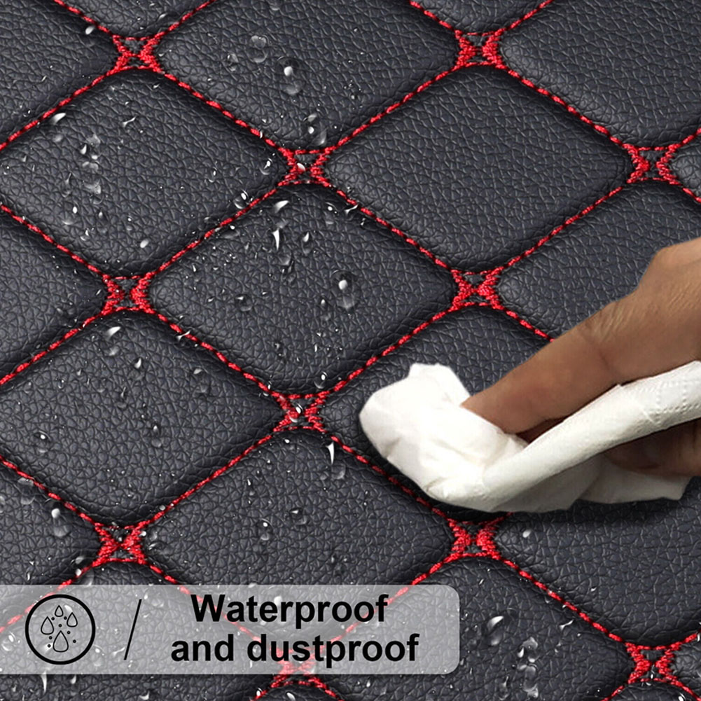 5PCS/Set Leather Car Floor Mat - Car Floor Mats Universal Waterproof Leather ulasan dan harga