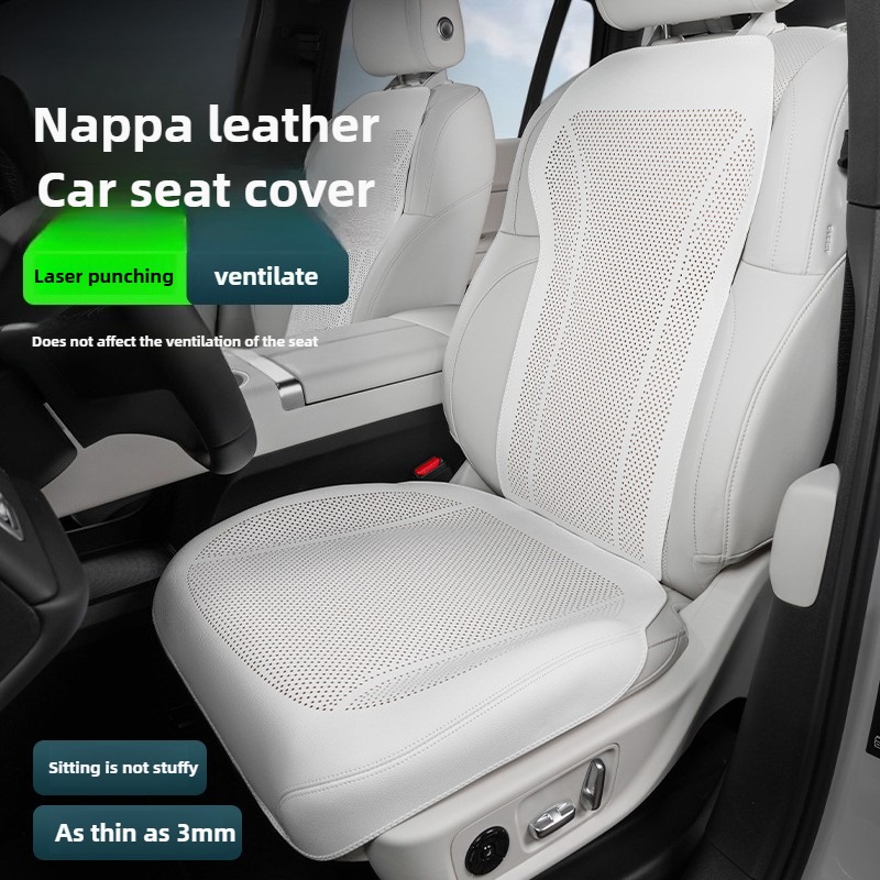 Breathable Nappa Leather Car S - Leather Car Seat Covers Full Set Universal ulasan dan harga