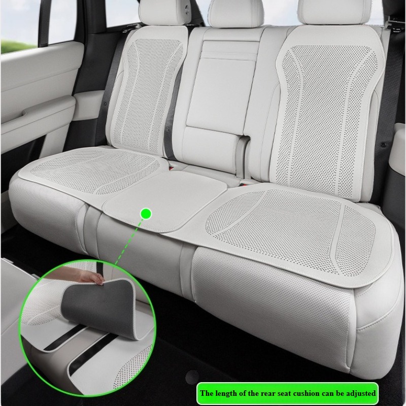 Breathable Nappa Leather Car S - Leather Car Seat Covers Full Set Universal ulasan dan harga
