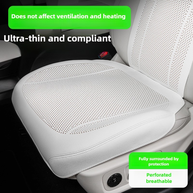 Breathable Nappa Leather Car S - Leather Car Seat Covers Full Set Universal ulasan dan harga