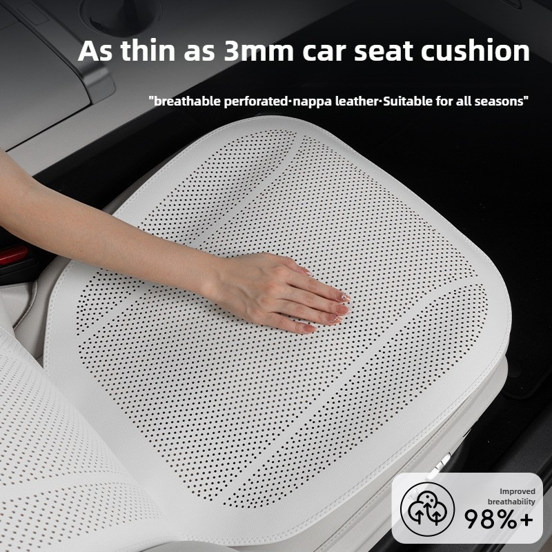 Breathable Nappa Leather Car S - Leather Car Seat Covers Full Set Universal ulasan dan harga