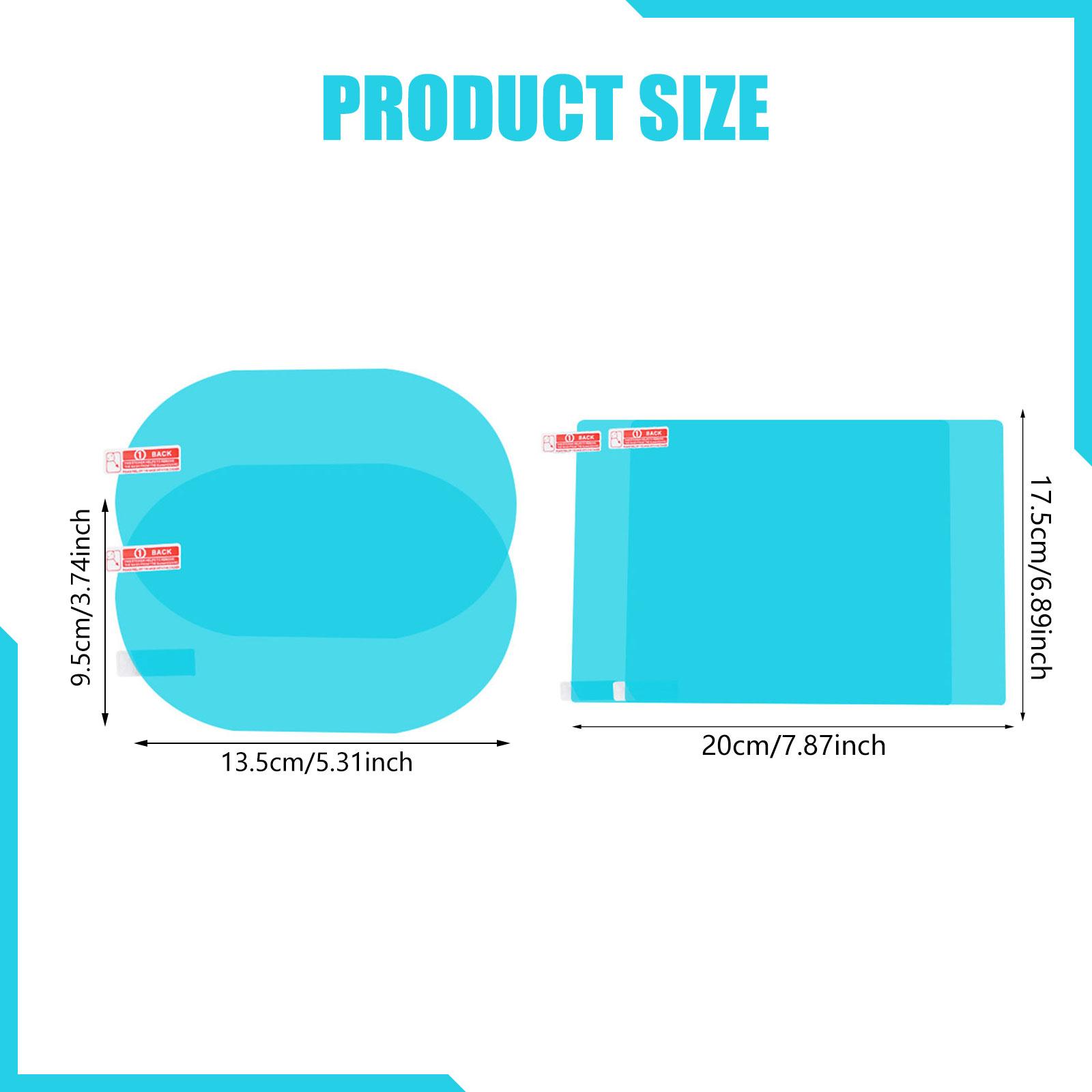 Car Rearview Mirror Film Rainp - Anti Glare Car Rearview Mirror Film ulasan dan harga