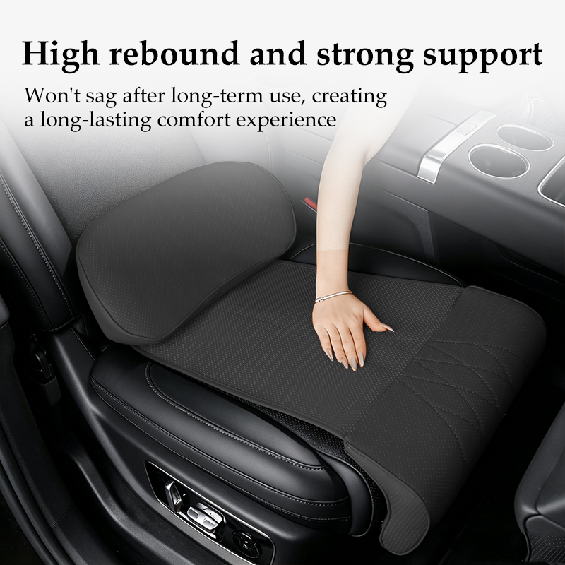 Nappa Leather Leg Support Exte - Memory Foam Car Neck Pillow Lumbar Support ulasan dan harga