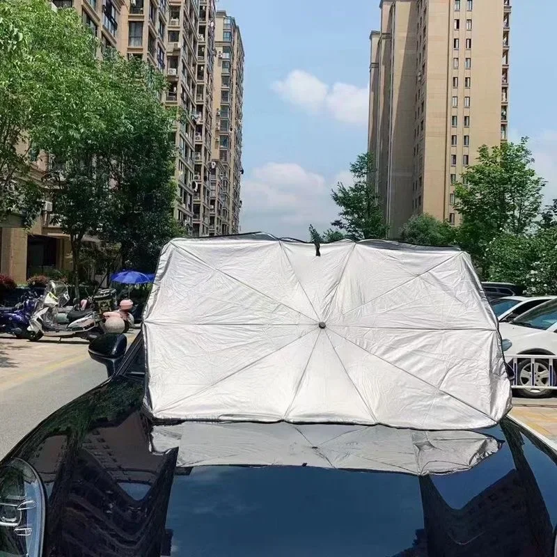 Foldable Car Windshield Sunsha - Car Sunshade Windshield Umbrella Foldable ulasan dan harga