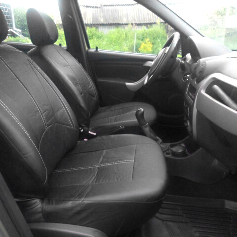 Four Seasons PU Leather Car Se - Leather Car Seat Covers Full Set Universal ulasan dan harga