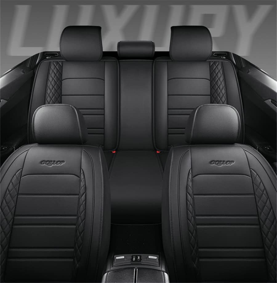 Auto Seat Cushion Cover,PU Lea - Leather Car Seat Covers Full Set Universal ulasan dan harga