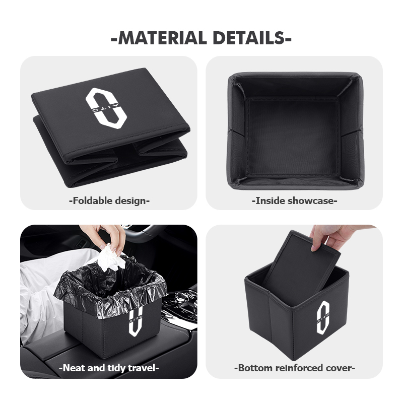 Car Trash Can Foldable Garbage - Waterproof Car Trash Can With Lid ulasan dan harga