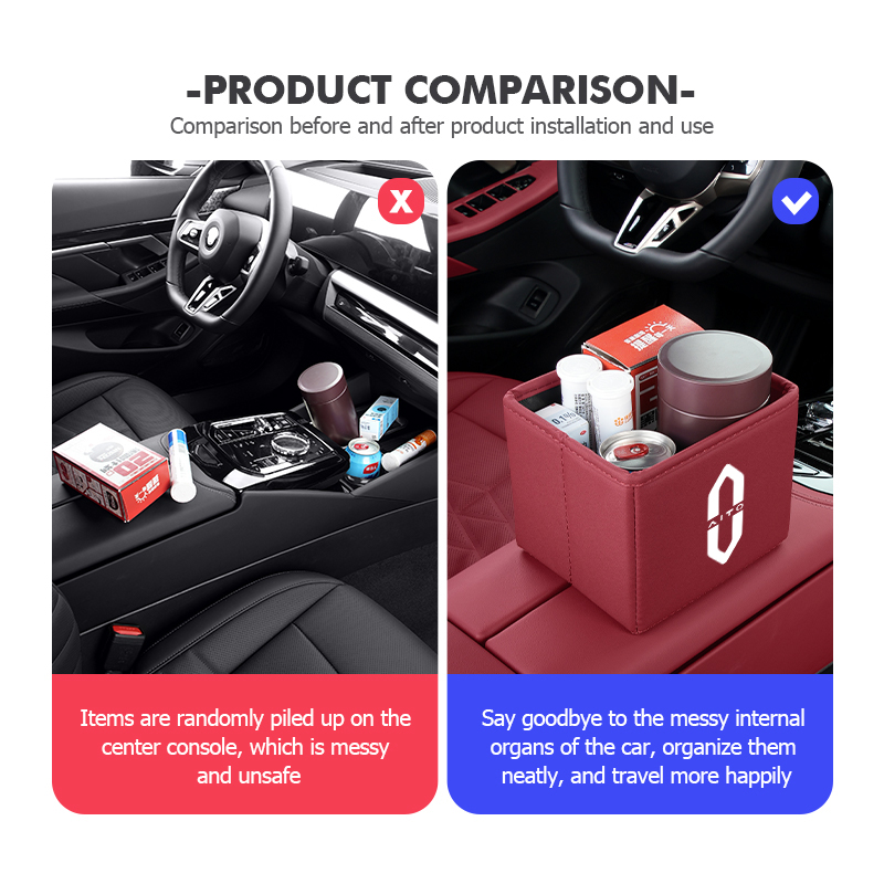 Car Trash Can Foldable Garbage - Waterproof Car Trash Can With Lid ulasan dan harga