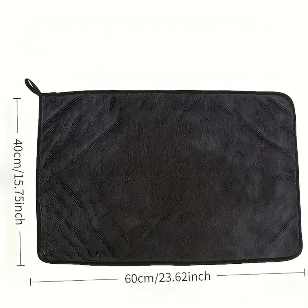 Oversized Dark Gray Car Microf - Microfiber Car Drying Towel Super Absorbent ulasan dan harga