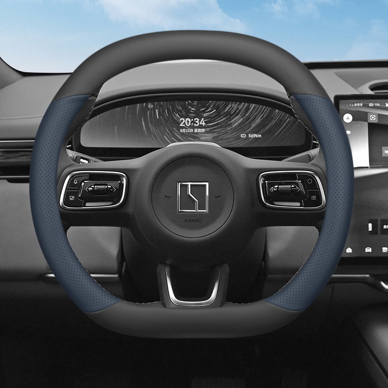 For ZEEKR 7X 2024 2025 2026 Ca - Car Steering Wheel Cover Anti Slip Breathable ulasan dan harga