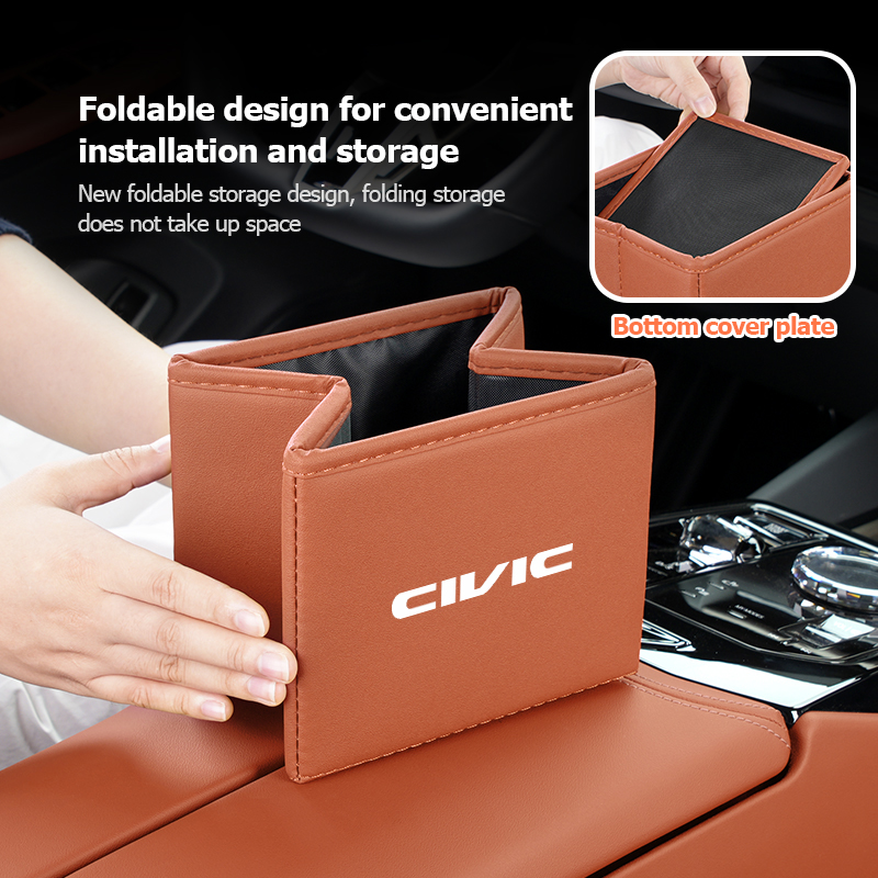 Car Trash Can Foldable Garbage - Waterproof Car Trash Can With Lid ulasan dan harga