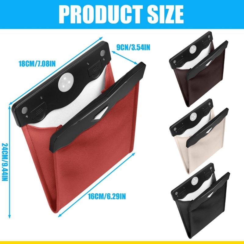 SZCH Car Front Litter Trash Ca - Waterproof Car Trash Can With Lid ulasan dan harga