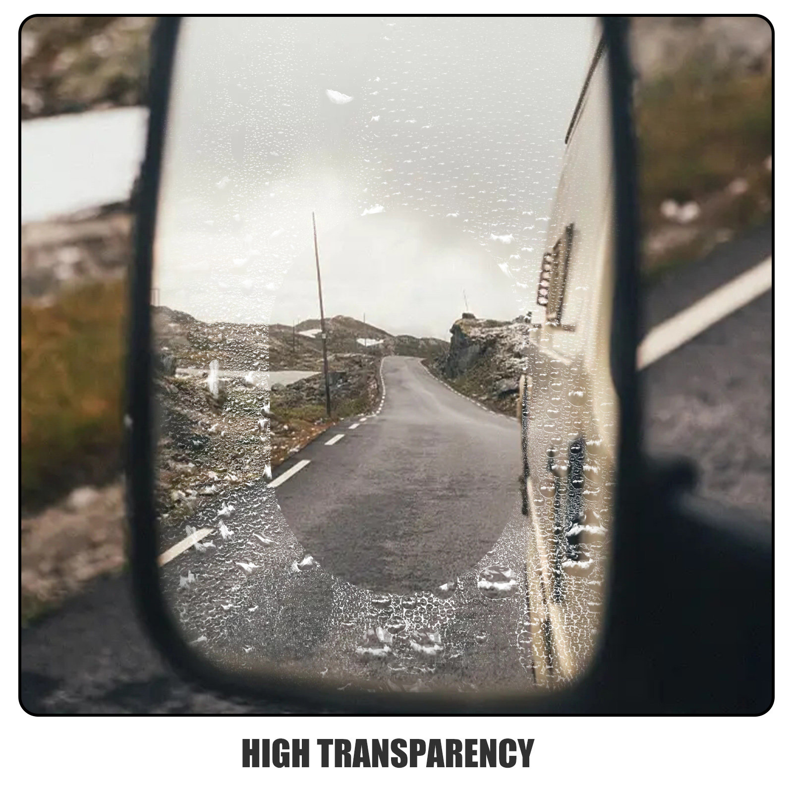 20Pcs Car Rear View Mirror Pro - Anti Glare Car Rearview Mirror Film ulasan dan harga