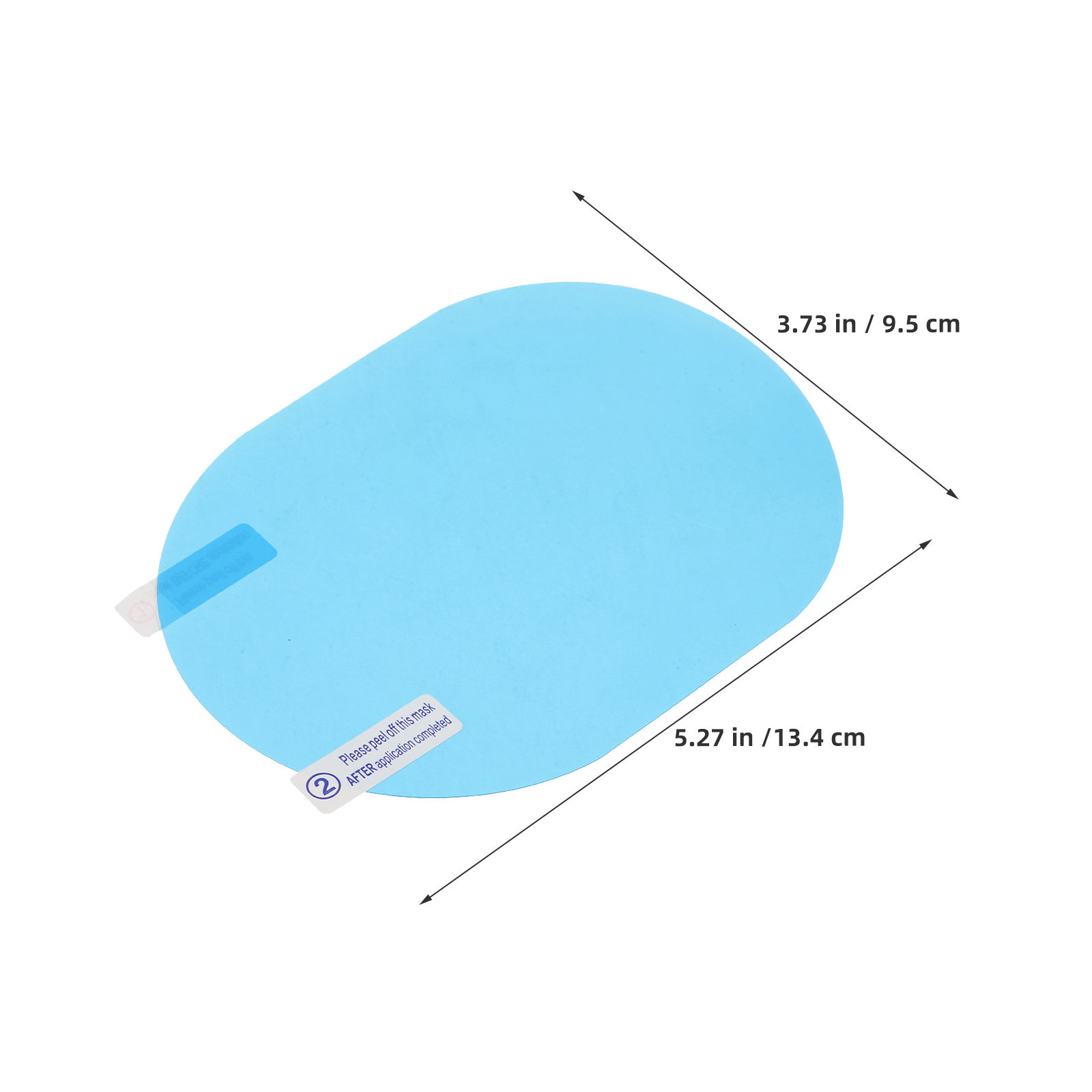 20Pcs Car Rear View Mirror Pro - Anti Glare Car Rearview Mirror Film ulasan dan harga