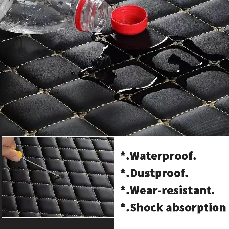 Leather Car Floor Mats For Jee - Car Floor Mats Universal Waterproof Leather ulasan dan harga