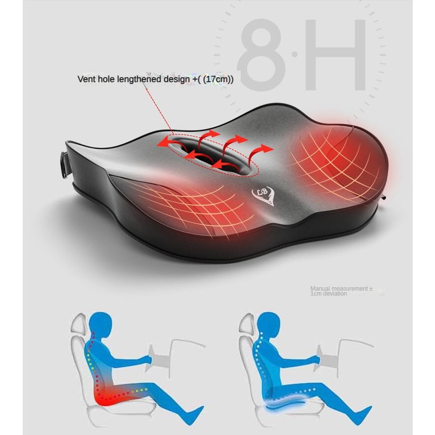 Memory Foam Office Chair Cushi - Memory Foam Car Neck Pillow Lumbar Support ulasan dan harga
