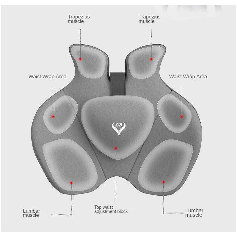 Memory Foam Office Chair Cushi - Memory Foam Car Neck Pillow Lumbar Support ulasan dan harga