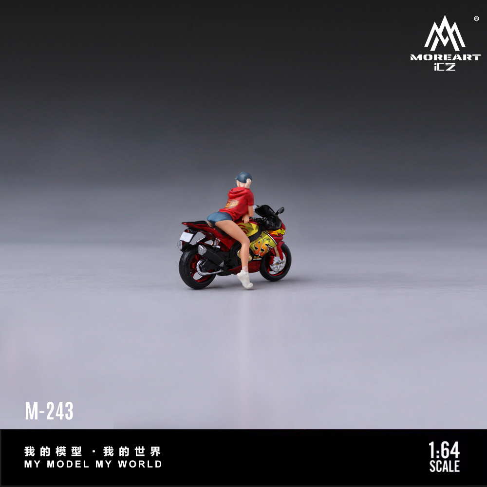 MoreArt 1:64 Resin Model Motor - Motorcycle Parts ulasan dan harga