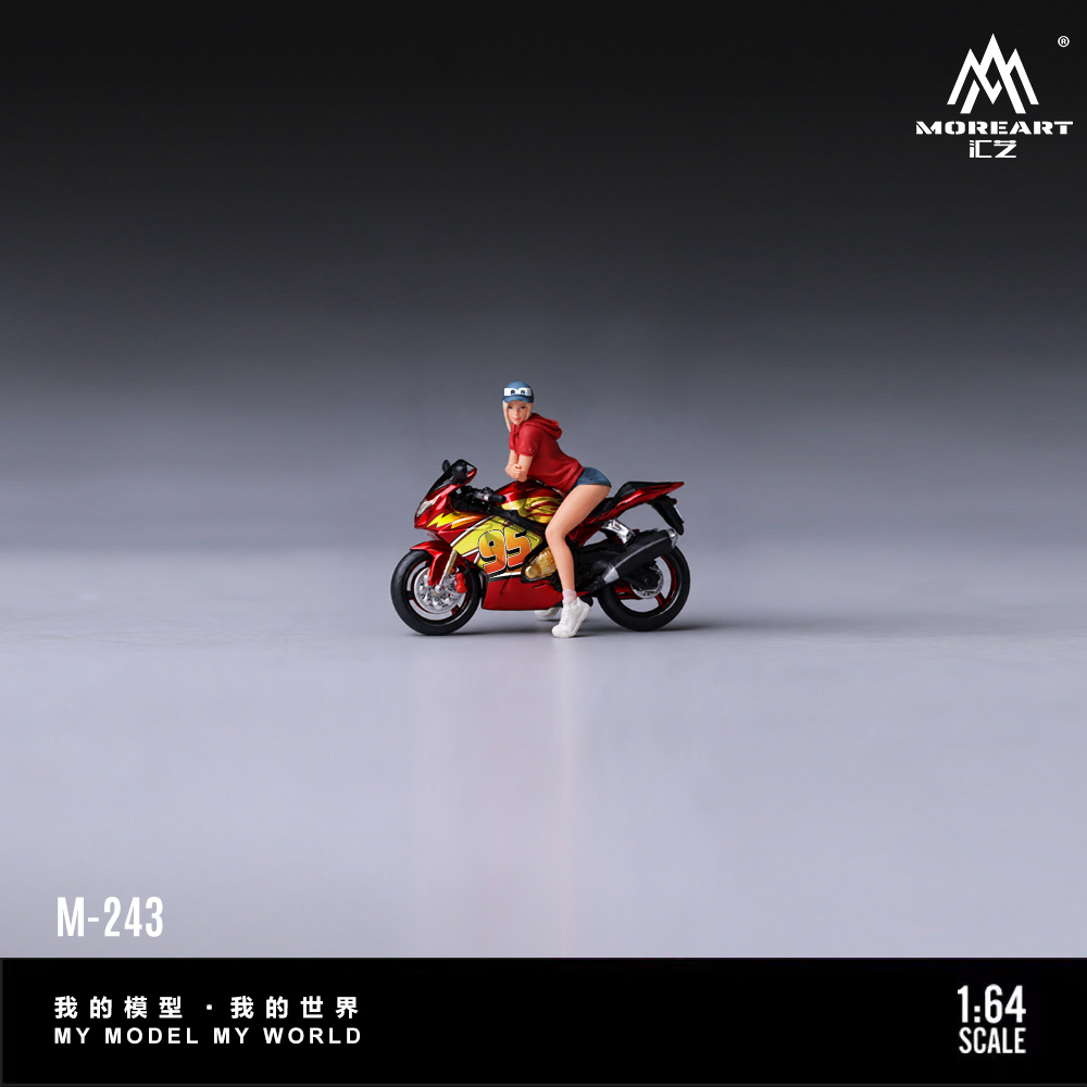 MoreArt 1:64 Resin Model Motor - Motorcycle Parts ulasan dan harga