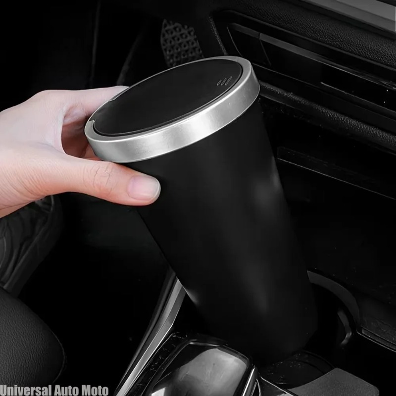 Mini ABS Car Trash Can Leakpro - Waterproof Car Trash Can With Lid ulasan dan harga