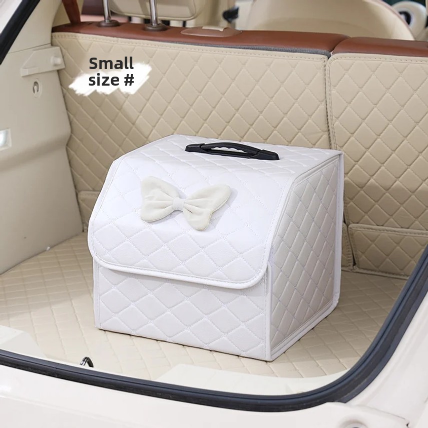 Car Trunk Storage Box, Diamond - Car Trunk Organizer Foldable Storage Box ulasan dan harga