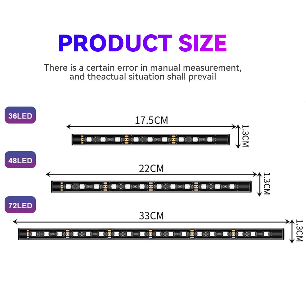 Neon LED Car Interior Ambient  - Led Ambient Interior Car Lights App Control ulasan dan harga