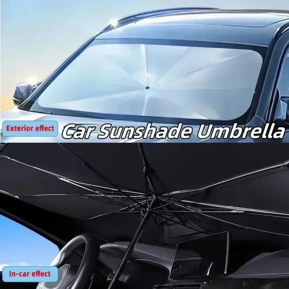Car Sunshade Foldable Windshie - Car Sunshade Windshield Umbrella Foldable ulasan dan harga