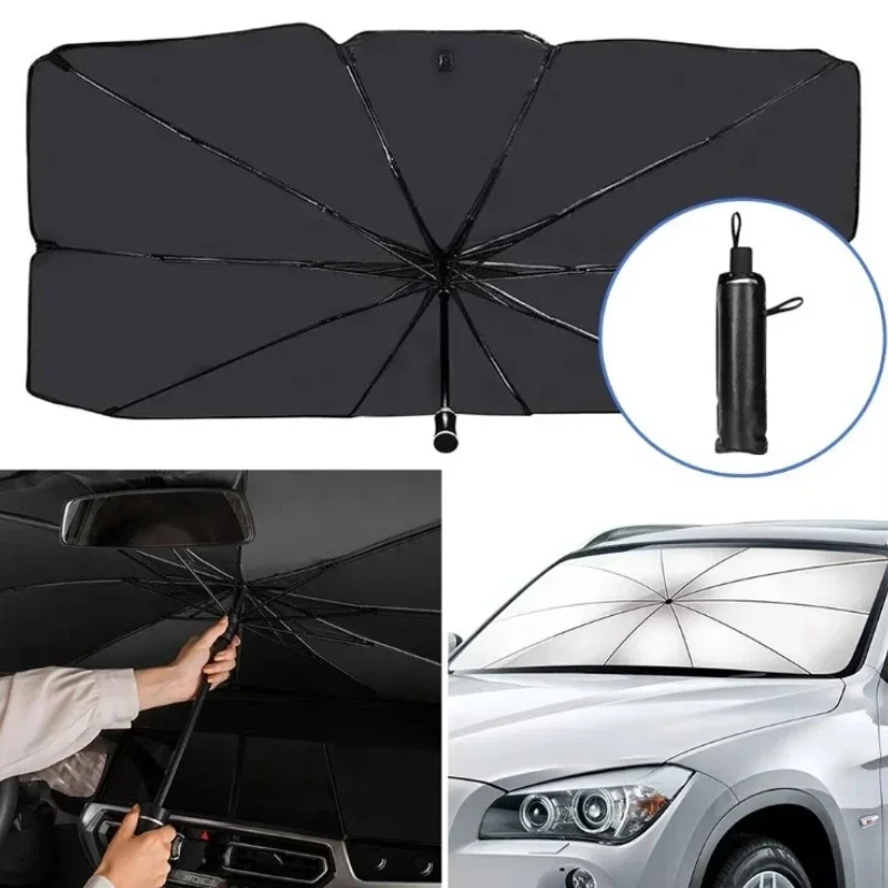 Car Sunshade Foldable Windshie - Car Sunshade Windshield Umbrella Foldable ulasan dan harga