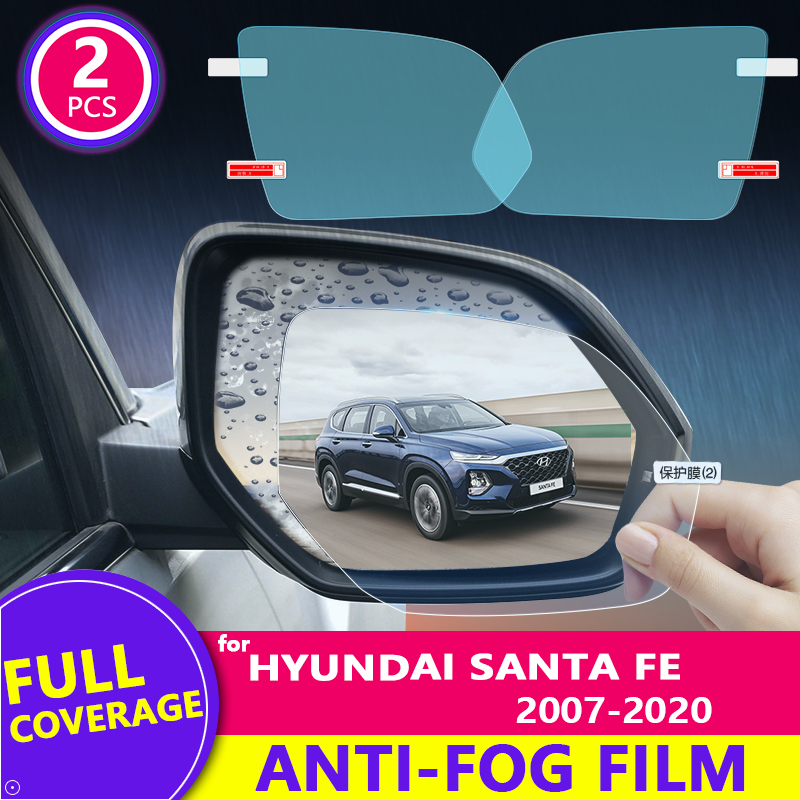 for Hyundai Santa Fe 2007-2020 - Anti Glare Car Rearview Mirror Film ulasan dan harga