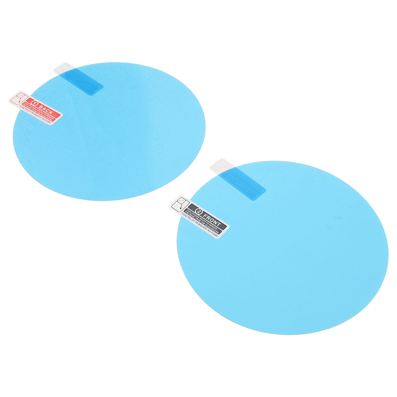 1Pair Car Rearview Mirror Film - Anti Glare Car Rearview Mirror Film ulasan dan harga