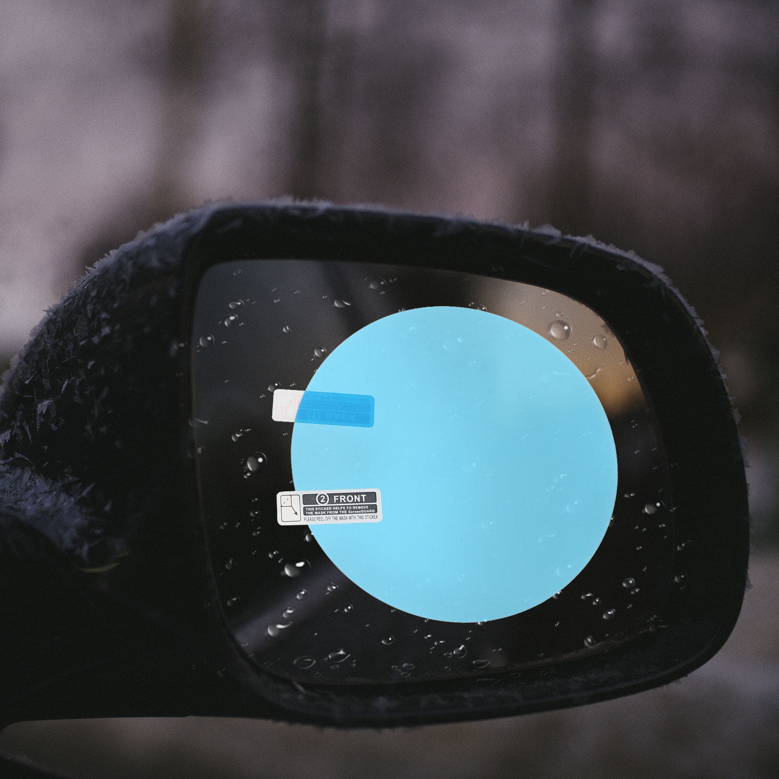 1Pair Car Rearview Mirror Film - Anti Glare Car Rearview Mirror Film ulasan dan harga