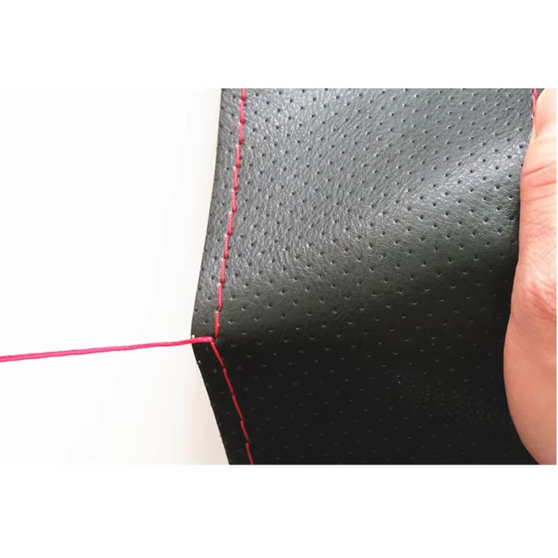 New 36 38 40cm Genuine Leather - Car Steering Wheel Cover Anti Slip Breathable ulasan dan harga